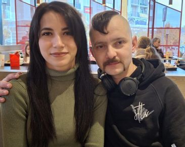Український воїн-характерник Погоріляк Василь з дружиною
